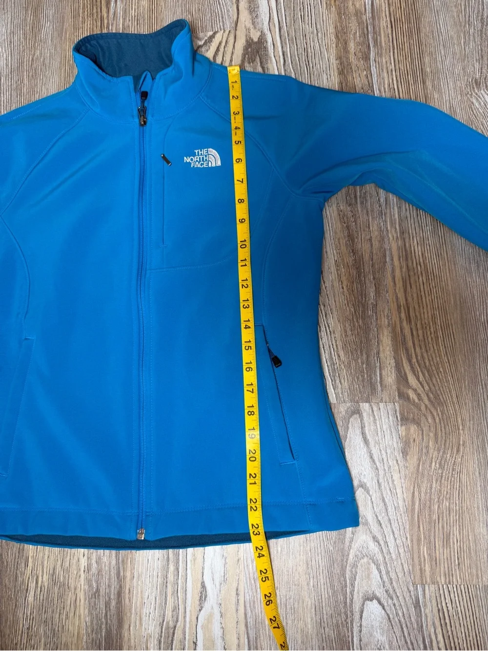 The North Face Women's Apex Bionic Softshell Jacket Full Zip Blue Size Small - Picture 9 of 11